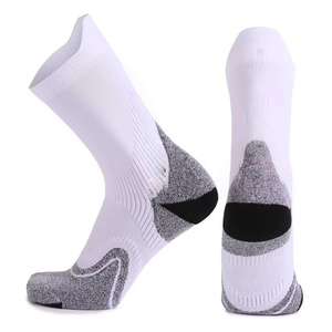 Wholesale Custom Logo Cycling Running <b>Socks</b> Sports Coolmax Crew Compression Quick Dry Running <b>Socks</b> High Quality - Product Image 2