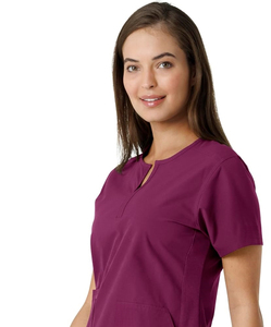 Uniformes Médicos Unisex de Sarga Force Cross-Flex Modern Fit con Panel Flexible para Uso Hospitalario y Detección de Agujas ODM - Product Image 5