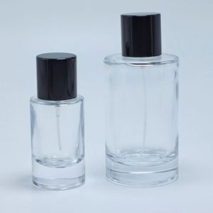 Flacons de parfum ronds en verre transparent de 30 ml, 50 ml, 100 ml avec impression de logo personnalisée et emballage en boîte - Product Image 5