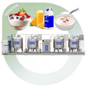 Équipement automatique pour <span class=keywords><strong>la</strong></span> production de yaourt, de yaourt UHT, de lait, usine laitière, mini-machine pour le lait en Chine - Product Image 1