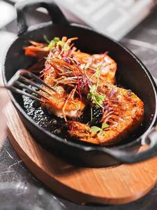 Poêle en fonte avec base en bois Assiettes fajita en fonte Poêle à frire en fonte noire mate pour cuisine Barbecue - Product Image 5