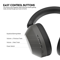 FANTECH WH06 Headphone Gaming Nirkabel Koneksi Ganda BT Daya Tahan Baterai Lama Ear Pad Headset Gaming