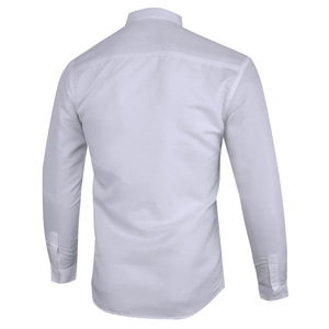 QFZ565 - Chemise à col en tissu sergé avec logo, manches courtes personnalisées, tricot sur mesure - Product Image 3