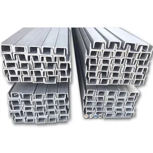 Customized C U Stainless Steel Channel 304 304L 316 ASTM Standard Hot Cold Rolled Vehicle Manufacturing Structures