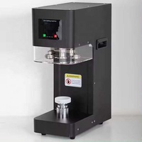 Machine de scellage semi-automatique électrique à grande vitesse pour canettes de boissons, homologuée CE, à contrôle numérique pour bouteilles