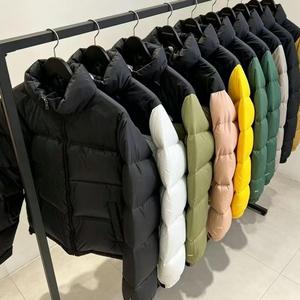 Vestes d'hiver matelassées pour hommes OEM, col long et fin, coupe-vent, écologiques, nouvelle arrivée - Product Image 1