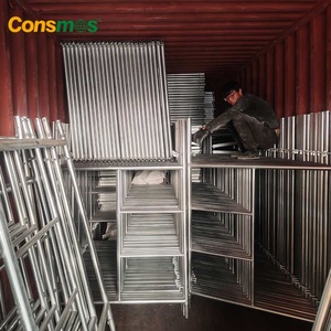 Mobile <strong>Scaffold</strong> <strong>Platforms</strong> Frame Scaffoldings with Galvanized Finish for Construction - Product Image 6