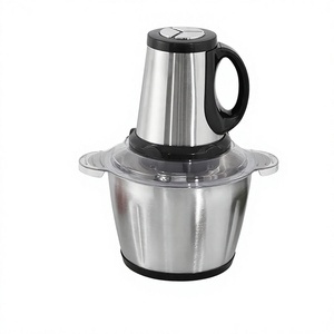 Home Kitchen Chopper Food <b>Grinders</b> 3L Electric Stainless Steel Home Kitchen <b>Meat</b> <b>Grinder</b> Slicer Small Automatic Food Chopper - Product Image 1