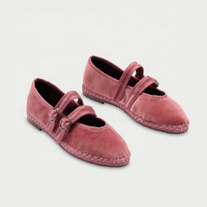 <span class=keywords><strong>Scarpe</strong></span> <span class=keywords><strong>Mary</strong></span> <span class=keywords><strong>Jane</strong></span> Personalizzate da <span class=keywords><strong>Donna</strong></span> in Velluto con Doppio Cinturino Comode alla Moda di Alta Qualità Ballerine da <span class=keywords><strong>Donna</strong></span> - Product Image 6