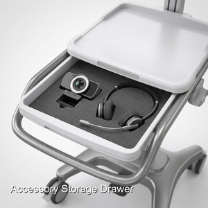 Quando la durabilità è importante, scegli il carrello porta computer medicale Keling Medical Hospital. - Product Image 2