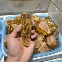 Zircons cubiques colorés, matériaux rugueux/rugueux, pierres irrégulières CZ non coupées