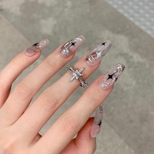 Anillo Octagonal de Plata de Ley S925 de Alta Gama para Mujer, Simple, Moderno, Inspirado, Personalizado con Índice Abierto - Product Image 3