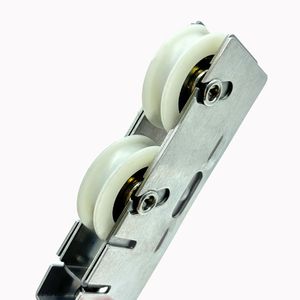 Accessoires de quincaillerie robustes pour portes et fenêtres, rouleau coulissant à deux roues en acier inoxydable 201 pour fenêtre - Product Image 1