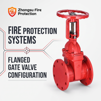 Vanne à opercule à tige montante à bride ZSZF4-Q DN50 DN150 PN16 – Approvisionnement direct usine, qualité export, conception robuste, exportation mondiale