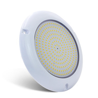 Lumière de piscine murale à double commande AC/DC12V, étanche IP68, en PC, remplie de résine, LED dimmable 18W-41W