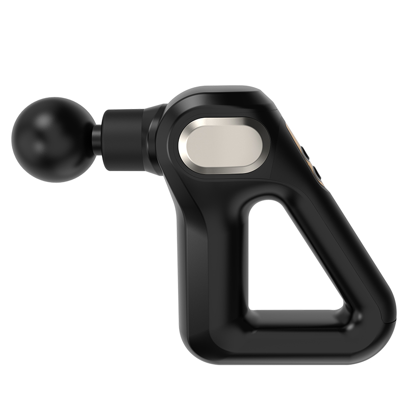 Электрический массажер для тела, домашний спортивный массажный пистолет, высокоскоростной массажный пистолет с треугольной вибрацией