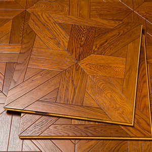 Parquet en bois d'ingénierie AVANTIMORA FSC en chêne brossé multicouche, qualité AB, résistant à l'usure, T&G 15 mm, avec WineCellar - Product Image 1