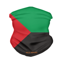 Cache-cou multifonction sans couture avec drapeau de la Martinique, masque facial d'extérieur, bandeau anti-UV, bandeau de sport absorbant la transpiration, bandeau magique