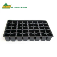 Plateaux de semis en plastique tendance, plusieurs tailles disponibles, pour une plantation pratique, prix de gros, plateaux et couvercles de pépinière