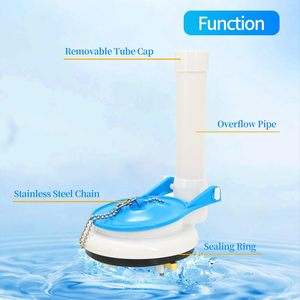 Kit de réparation et de remplacement de la chaîne de clapet de chasse d'eau de 3 pouces pour toilettes monobloc - Product Image 3