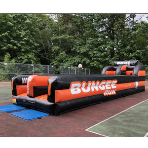 Reuze opblaasbare bungee run wedstrijdspel voor feesten, groothandel opblaasbare bungee run, rechtstreeks van de fabriek opblaasbare bungee run - Product Image 1