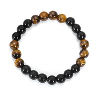 Collier de prière Mala 108 perles, pierres naturelles 8mm, ensemble de bijoux de méditation et de yoga, bracelet long à pompon fait main