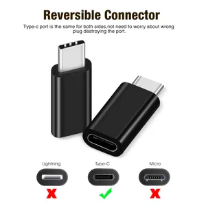 USB adaptörü tam özellikli OTG adaptör USB 3.0 tip C erkek mikro kadın hızlı şarj Sync veri Macbook adaptörü