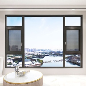 กระจกเทมเปอร์แบบสวิงสำหรับตกแต่งแบบเสมือนกระจกหน้าต่างอะลูมิเนียมสไตล์โมเดิร์น - Product Image 4