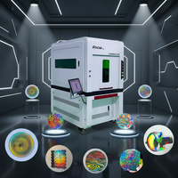 Imprimante 3D Focus à structure portique, laser infrarouge picoseconde, gravure laser couleur économe en énergie pour le traitement des métaux, gravure laser couleur 1-5mm