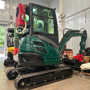 New 1.5ton Operating Weight Mini Digger Excav Mini Crawler Excavator 1.8ton 2ton Machine Mini Excavator for Sale with Cab - Product Image 5
