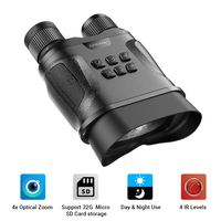 Jumelles de vision nocturne Lucrehulk 4K Tracker, vision nocturne infrarouge, gadgets espions, jumelles de vision nocturne thermique
