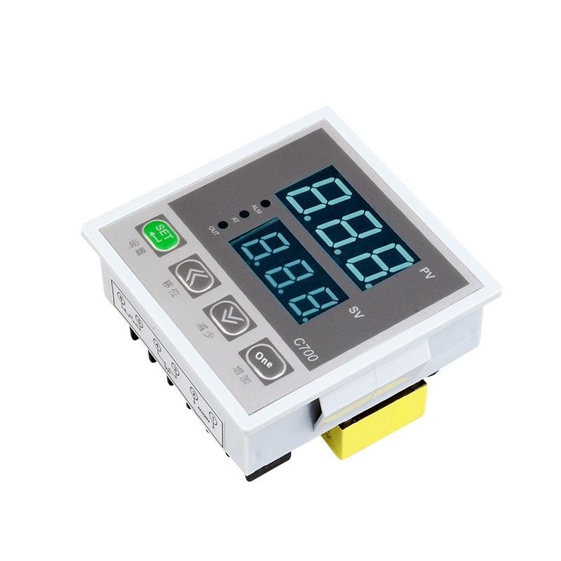 Thermostat ABS Material 72*72*40mm PID Temperature Controller Digital Display 1 Accuracy OEM ODM TUOBANG REX-C700