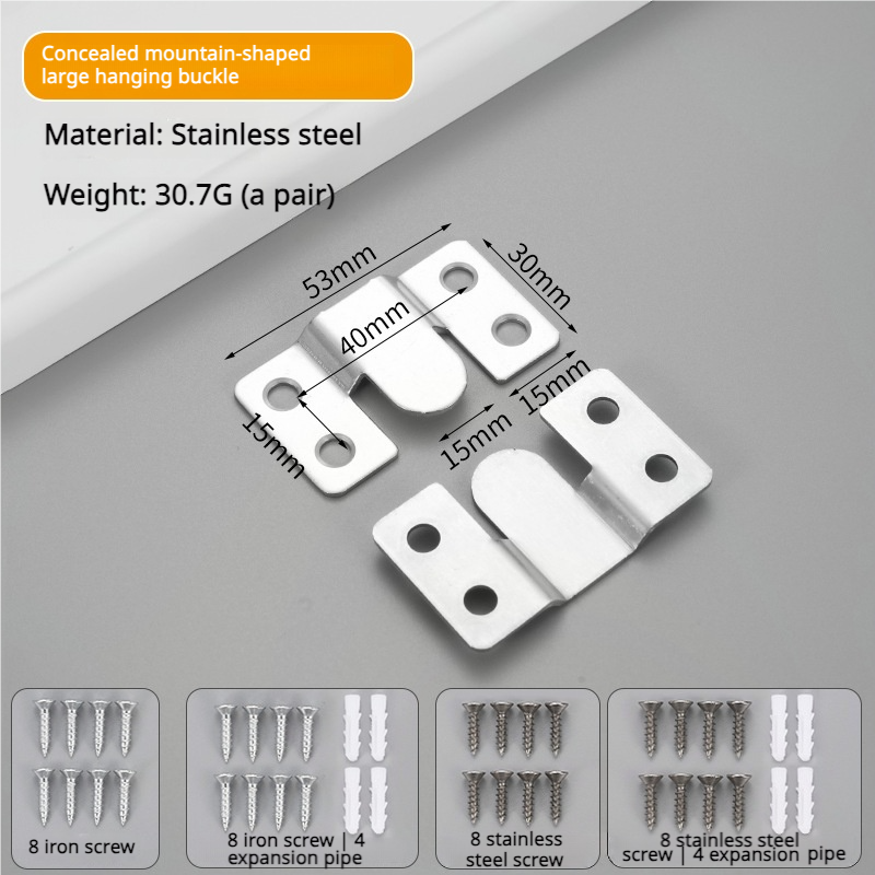 สแตนเลส = หัวเข็มขัดภูเขาขนาดใหญ่