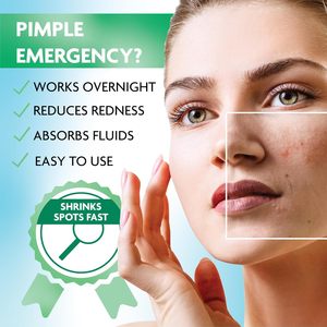 Chiaro 4 toppe <span class=keywords><strong>per</strong></span> foglio di forma rotonda brufolo di <span class=keywords><strong>acne</strong></span> patch con custodia in plastica con specchio - Product Image 4