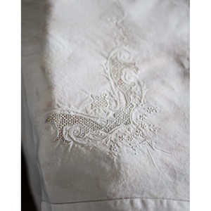 Juego de Sábanas de Lino Antiguo Pietrochianese para Cama Doble, Colección Elegante de Sábanas Ajustables y Planas - Product Image 6