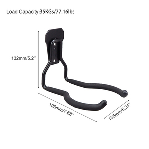 Pannello a Doghe in Metallo Rivestito Premium per Montaggio a Parete, Robusto, Antiruggine, ad Alta Capacità di Carico, <span class=keywords><strong>Ganci</strong></span> per Garage - Product Image 3
