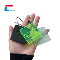 Étiquette NFC pour sac à dos, porte-clés en acrylique, étiquette de numéro de téléphone, étiquette d'urgence, informations sur les enfants, étiquette NFC, contact d'urgence pour enfants et adultes