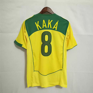 Maillot de football rétro en gros pour la maison, modèle 2004, personnalisable avec nom et numéro de l'équipe/joueur, 100 % polyester respirant, séchage rapide, short d'été - Product Image 1
