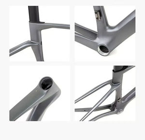 Vélo de course sur route léger TWITTER Cyclone-3ème génération, fibre de carbone 3K, 24 vitesses, frein à disque hydraulique double WheelTop, cadre rigide - Product Image 6
