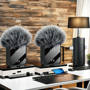 Micrófono Inalámbrico Portátil con Cancelación de Ruido F11-2 para Niños, Material ABS, Respuesta de Alta Frecuencia, Uso Especial en Vivo - Product Image 3