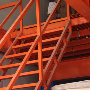 Gác mái nền tảng Kệ hội thảo văn phòng kho khoang có thể tháo rời Hai Tầng Kệ xây dựng kết cấu thép - Product Image 4