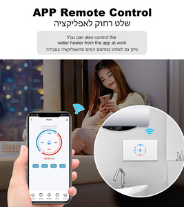 Interrupteur intelligent Wi-Fi pour chauffe-eau avec suivi de consommation énergétique 4400W 20A Double disjoncteur Norme US Compatible Tuya Alexa <span class=keywords><strong>Google</strong></span> Home - Product Image 3