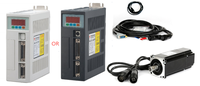 750w AC Servo moteur 80ST-M02430 actionneur blanc version silence pilote AASD-15A contrôleur