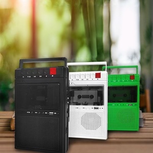 Enregistreur de cassette USB personnalisé, lecteur de cassette rétro portable, lecteur de cassette sans fil BT, appareil audio portable pour la maison, la voiture, les réunions, le bureau - Product Image 4