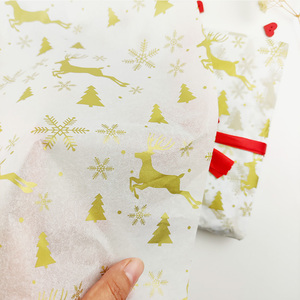 Chất lượng cao tùy chỉnh màu vàng nai sừng tấm in giáng sinh mô hình bông tuyết giấy gói giấy sao chép giấy Sydney giấy tờ - Product Image 3