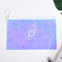 Sac à fermeture éclair en plastique transparent pour bikini, emballage de maillot de bain en pvc recyclable