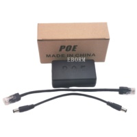 Séparateur d'injecteur POE 20W 10/100/1000 Mbps 5V 4A 40-57V