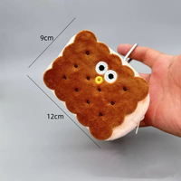 Nouveau style, porte-monnaie en peluche personnalisé, série de fruits de dessin animé, capybara, sac à main, pendentif, rangement de pièces de monnaie pour enfants, cadeau de vacances