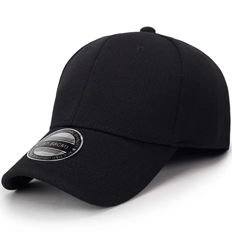 Manufacturer Wholesale Customized Closed Back Great Quality Fitted Golf Cap Flexible Baseball Caps Hats For Men