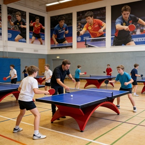 <span class=keywords><strong>Tavolo</strong></span> da <span class=keywords><strong>Ping</strong></span> <span class=keywords><strong>Pong</strong></span> per Interni all'Ingrosso, <span class=keywords><strong>Tavolo</strong></span> da Tennis da <span class=keywords><strong>Tavolo</strong></span> per Interni Standard Internazionale Liscio per Allenamento Premium Indoor - Product Image 1